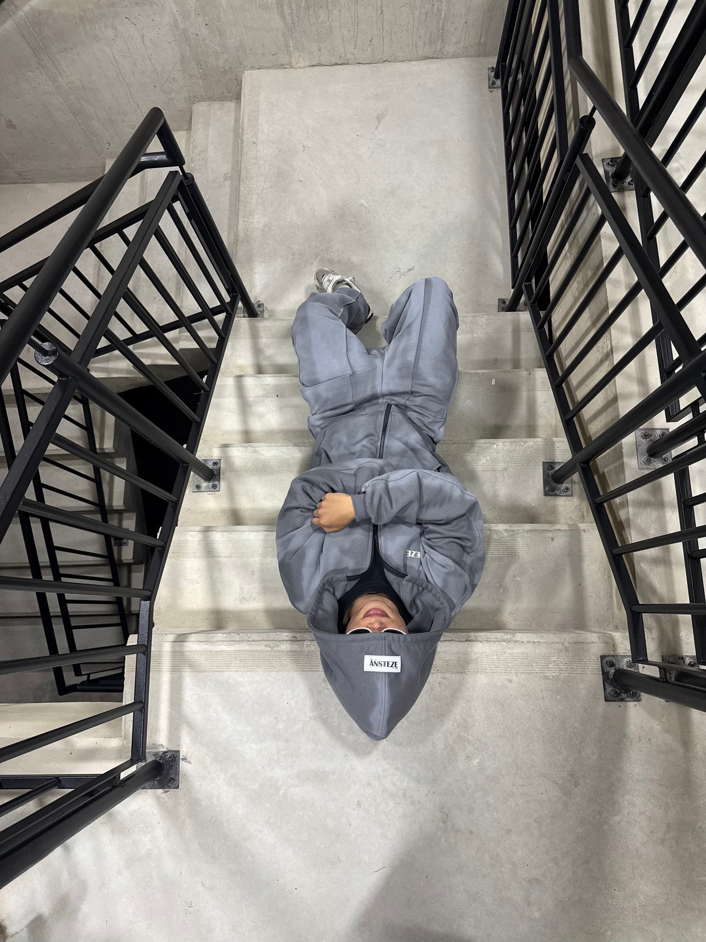 ANSTEZE Core Baggy Sweat Pants