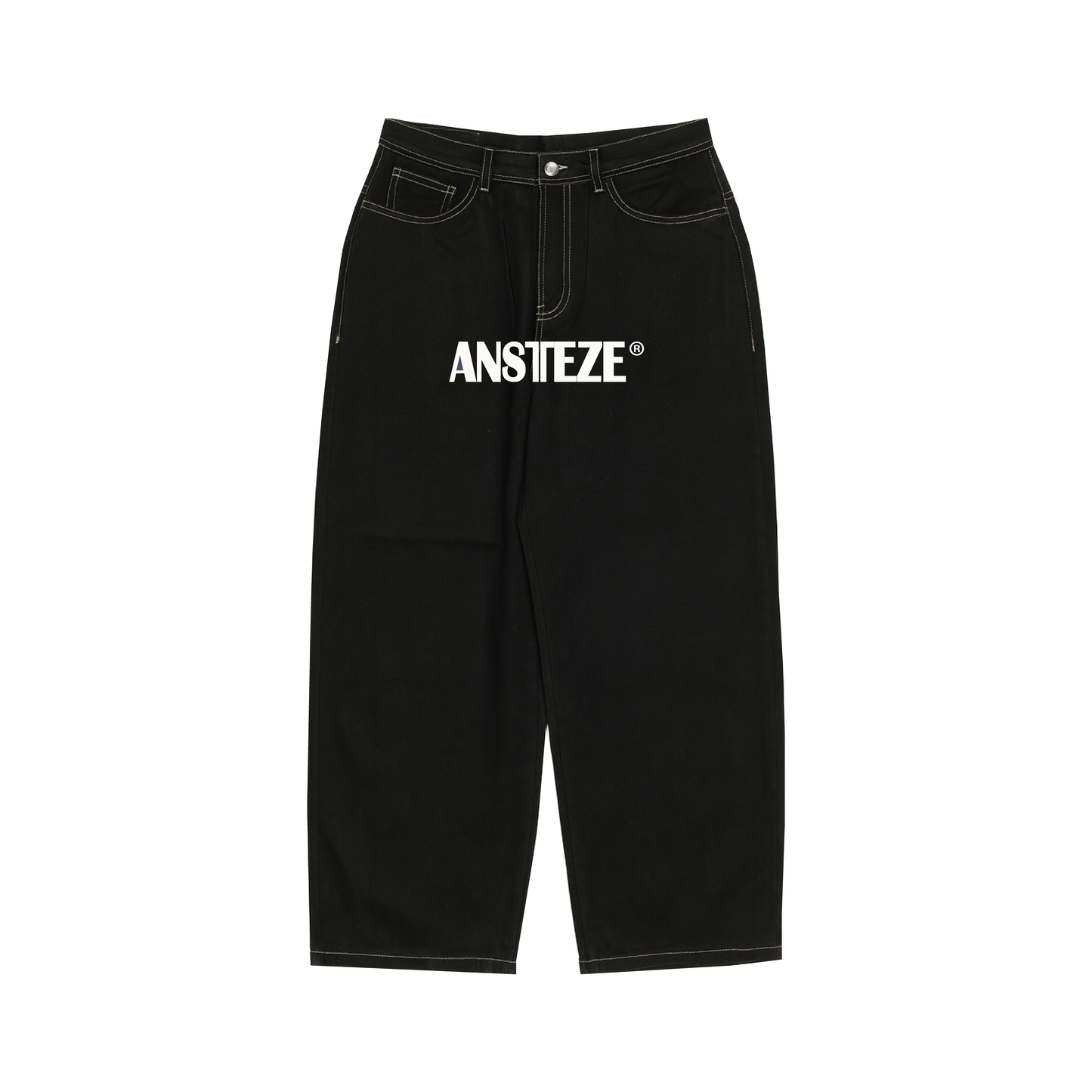 C8 ANSTEZE BAGGY BLACK