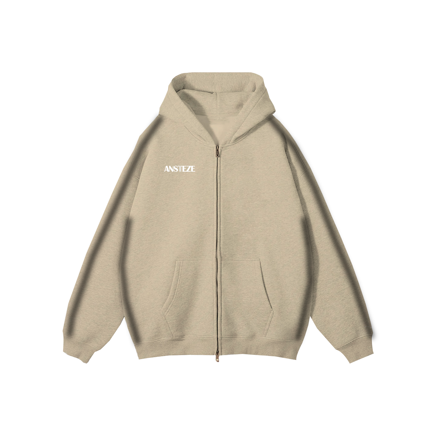 ANSTEZE Zip Up | Boxy Fit l