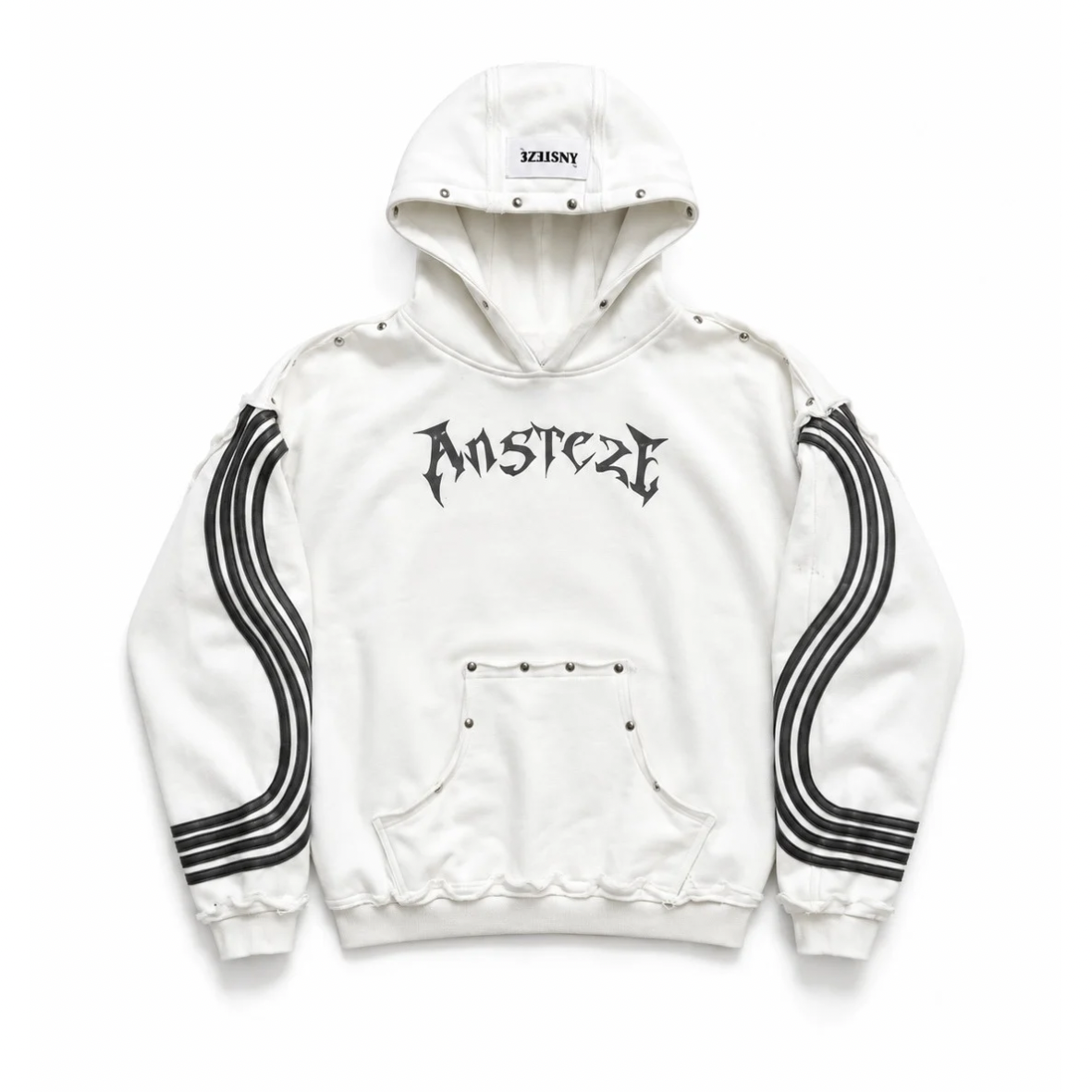 ANSTEZE hoodie Track Suit WITHE|Boxy Fit
