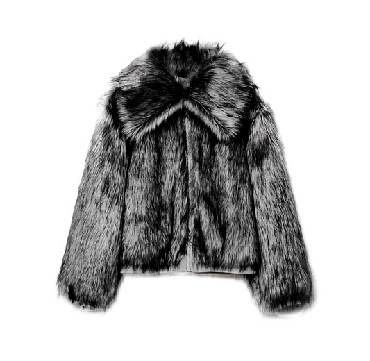 ANSTEZE Chaqeuta Afelpada GRAY | NORMAL FIT