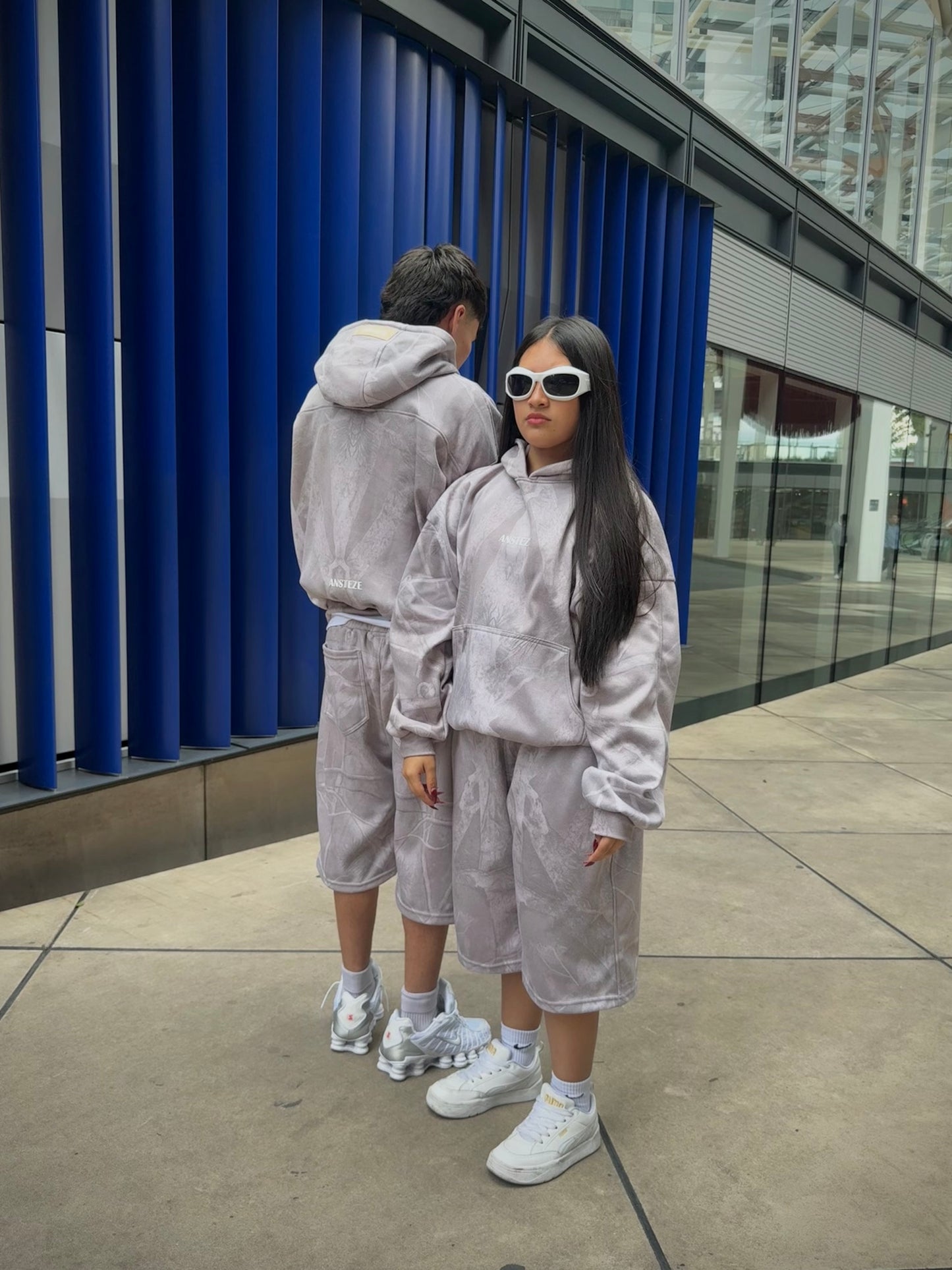 ANSTEZE BERMUDA C8 FOREST  | Oversize Fit