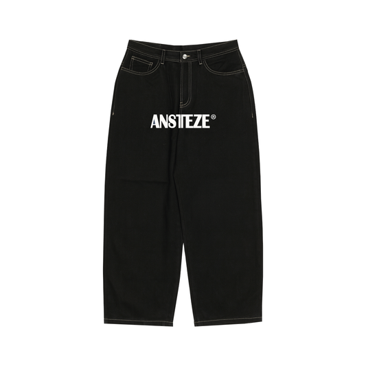 C8 ANSTEZE BAGGY BLACK