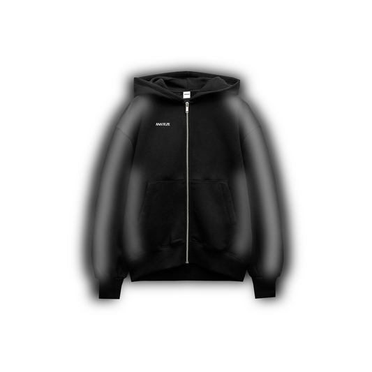 ANSTEZE Zip Up | Boxy Fit
