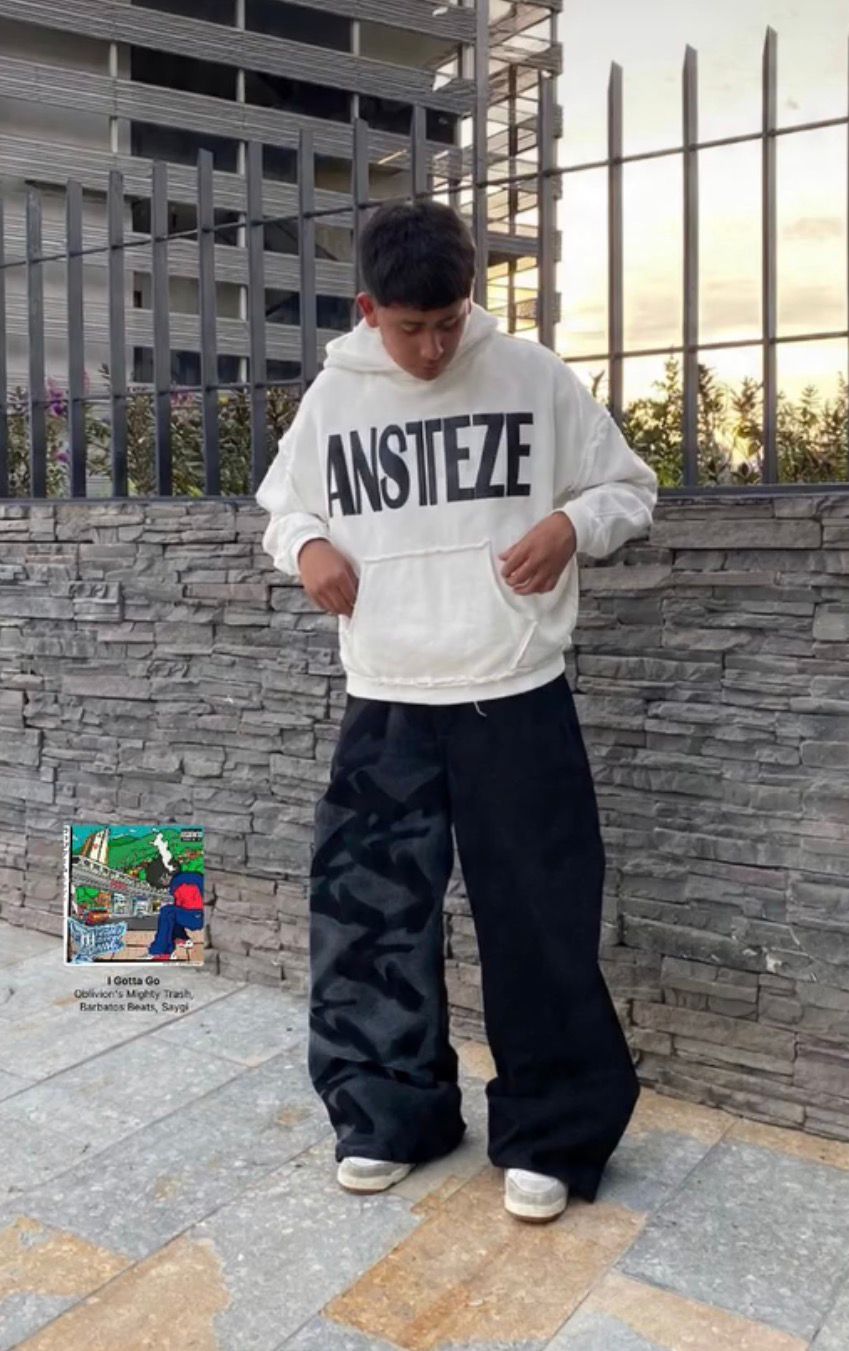 Hoodie C1 basics WHITE | Boxy Fit