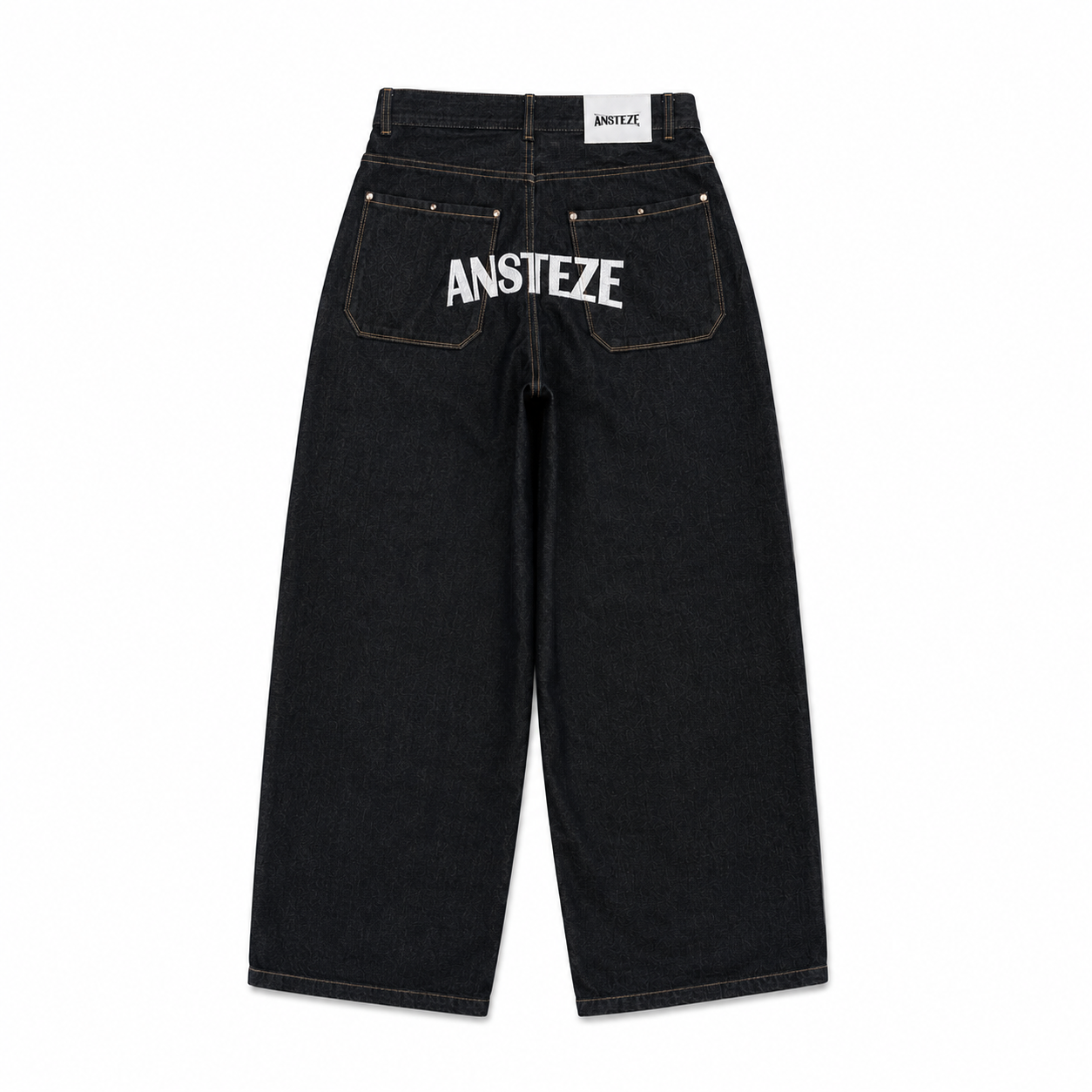 ANSTEZE Pants set denim|Barrel fit